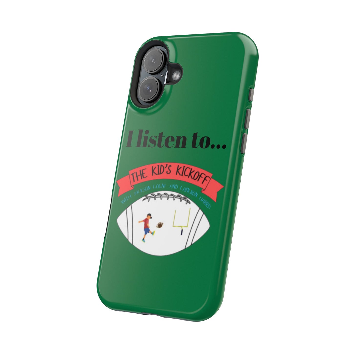 I Listen To... The Kid's Kickoff - Phone Case