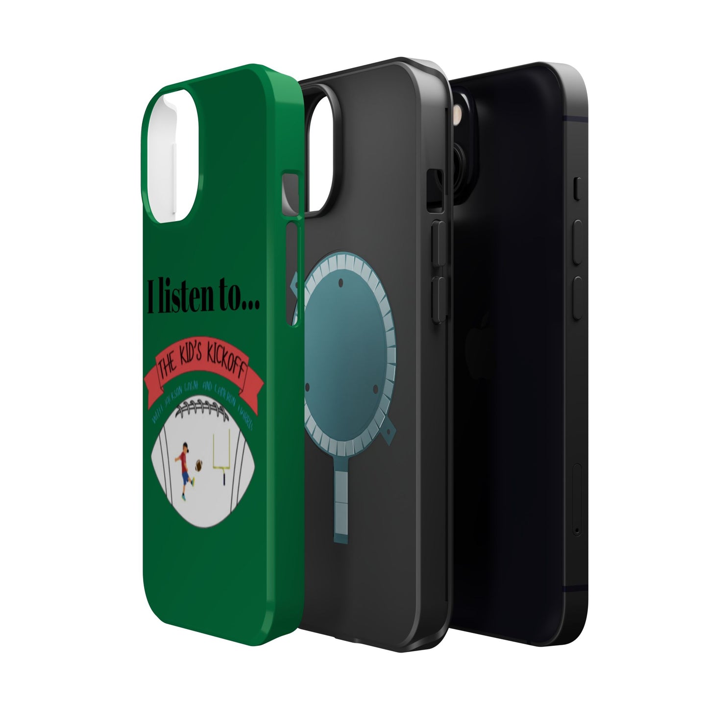 I Listen To... The Kid's Kickoff - Phone Case