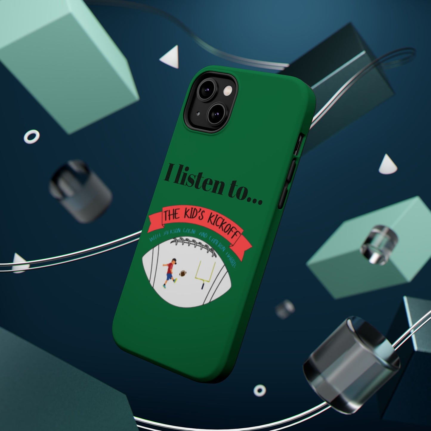 I Listen To... The Kid's Kickoff - Phone Case