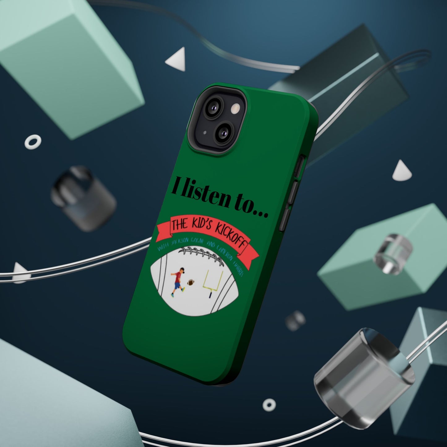 I Listen To... The Kid's Kickoff - Phone Case