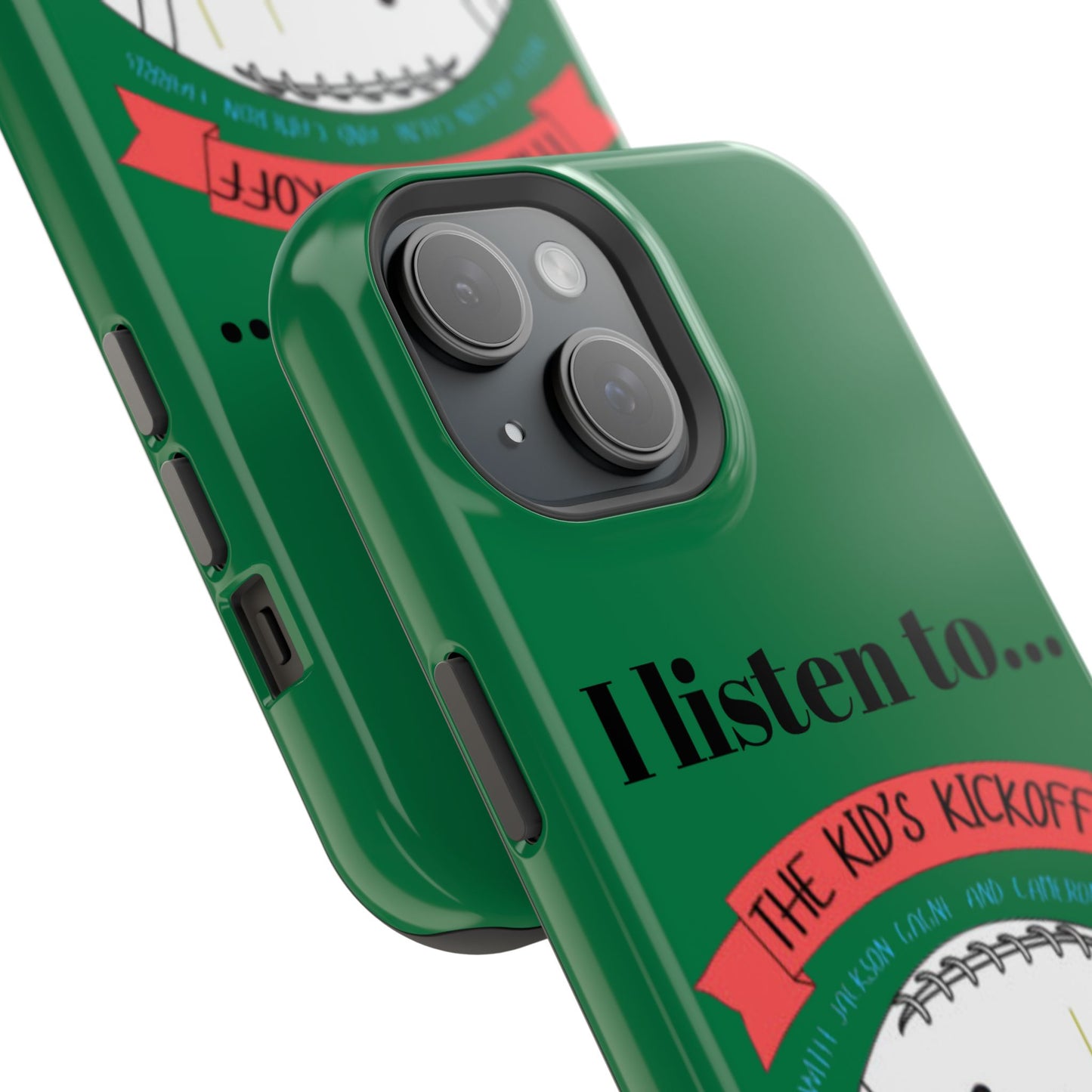 I Listen To... The Kid's Kickoff - Phone Case