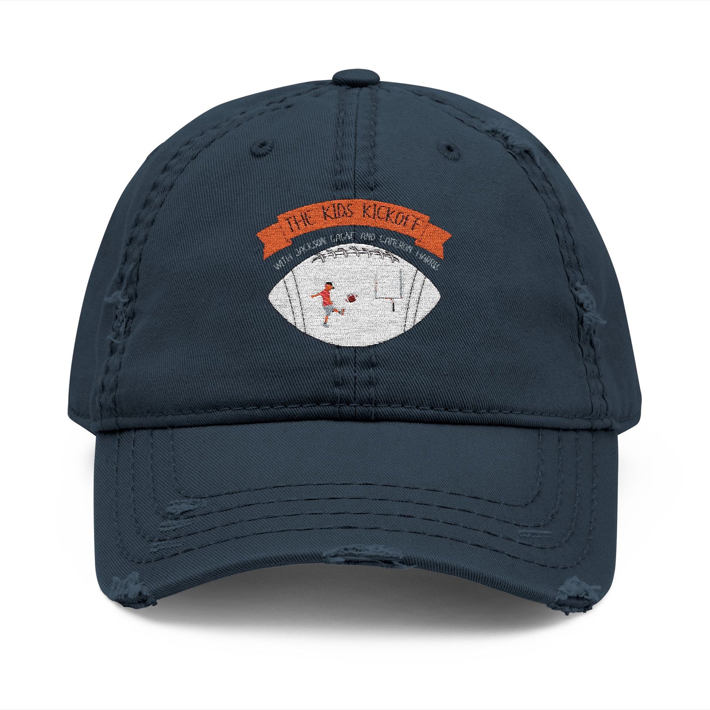 Distressed Dad Hat (Embroidery)
