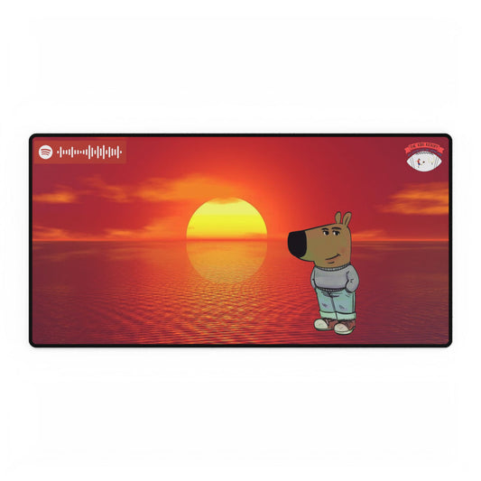 Chill Guy Sunset - Mousepad for Work & Gaming - Great Glide
