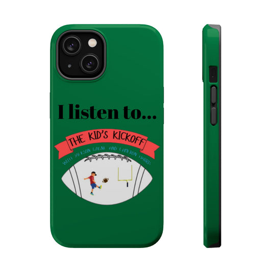 I Listen To... The Kid's Kickoff - Phone Case