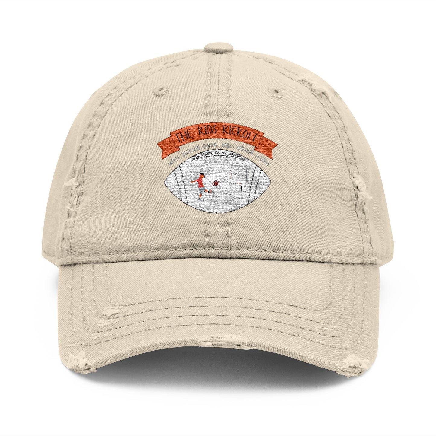 Distressed Dad Hat (Embroidery)