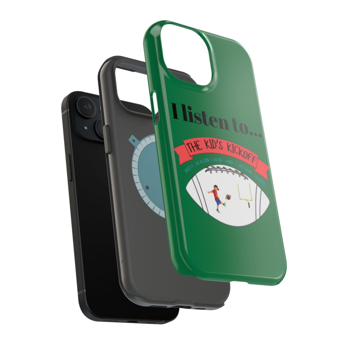I Listen To... The Kid's Kickoff - Phone Case