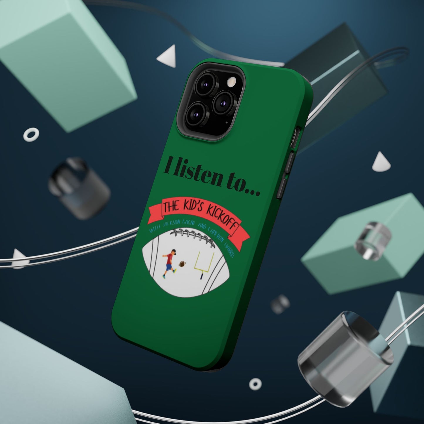 I Listen To... The Kid's Kickoff - Phone Case
