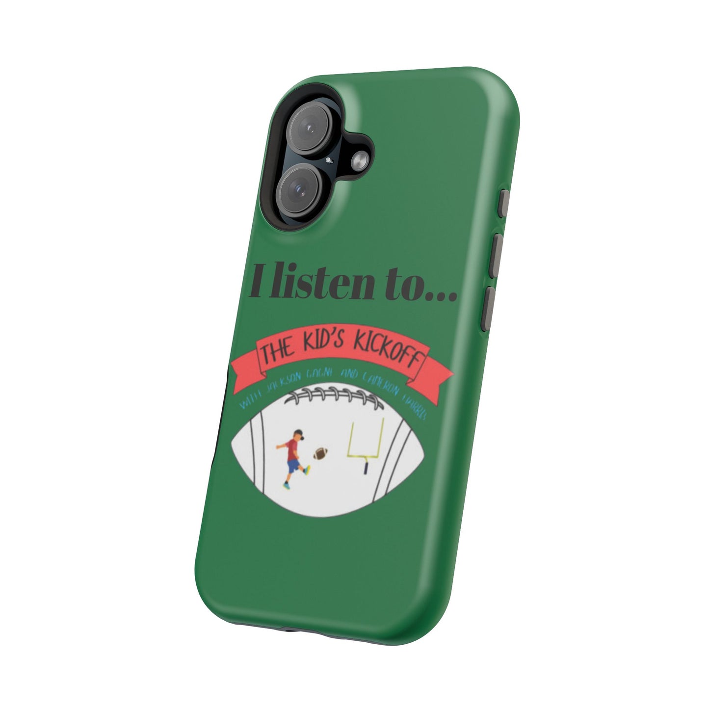 I Listen To... The Kid's Kickoff - Phone Case