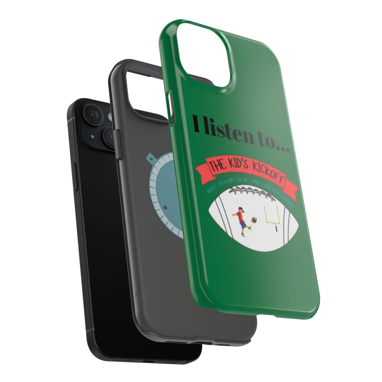 I Listen To... The Kid's Kickoff - Phone Case