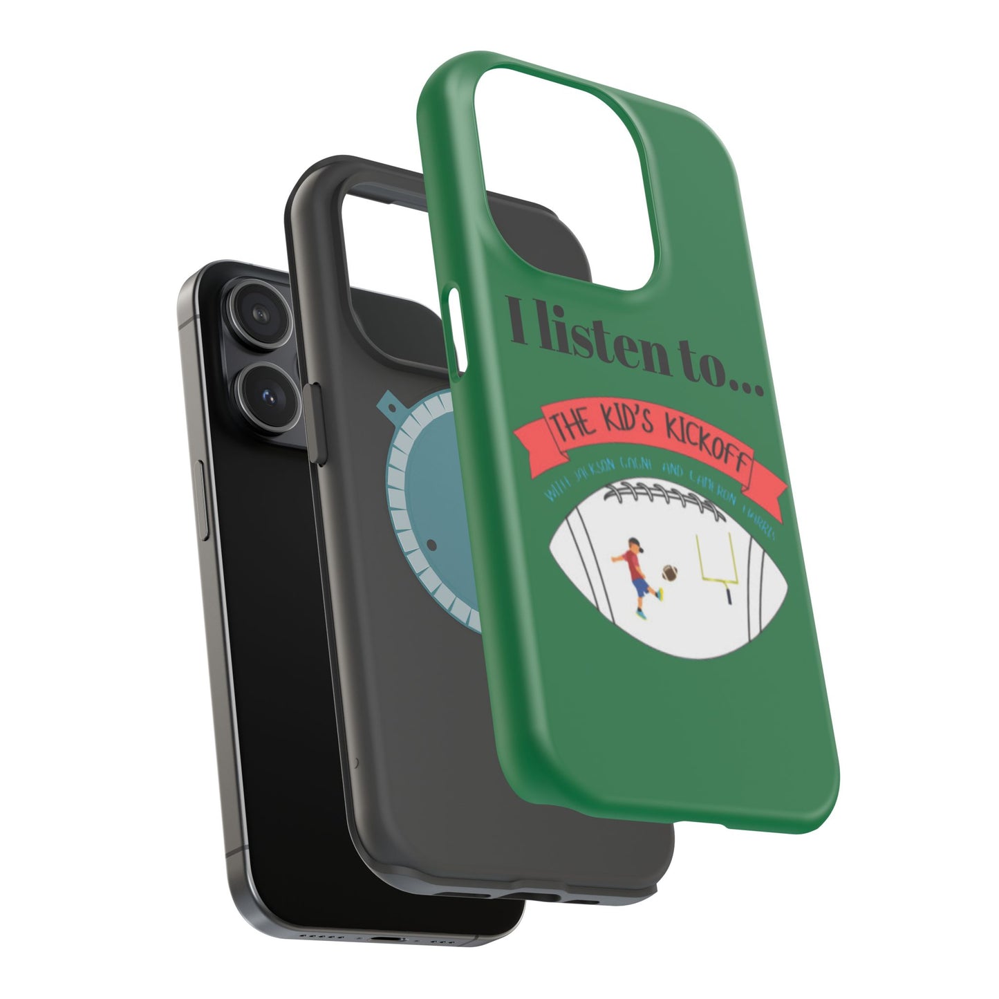 I Listen To... The Kid's Kickoff - Phone Case