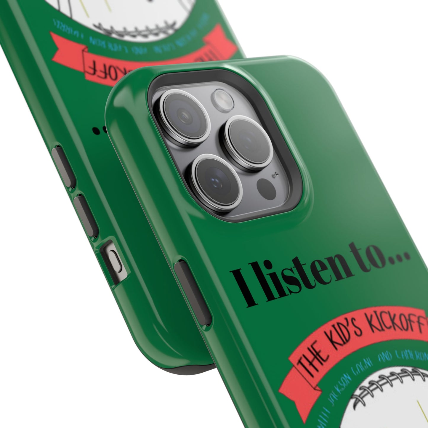 I Listen To... The Kid's Kickoff - Phone Case