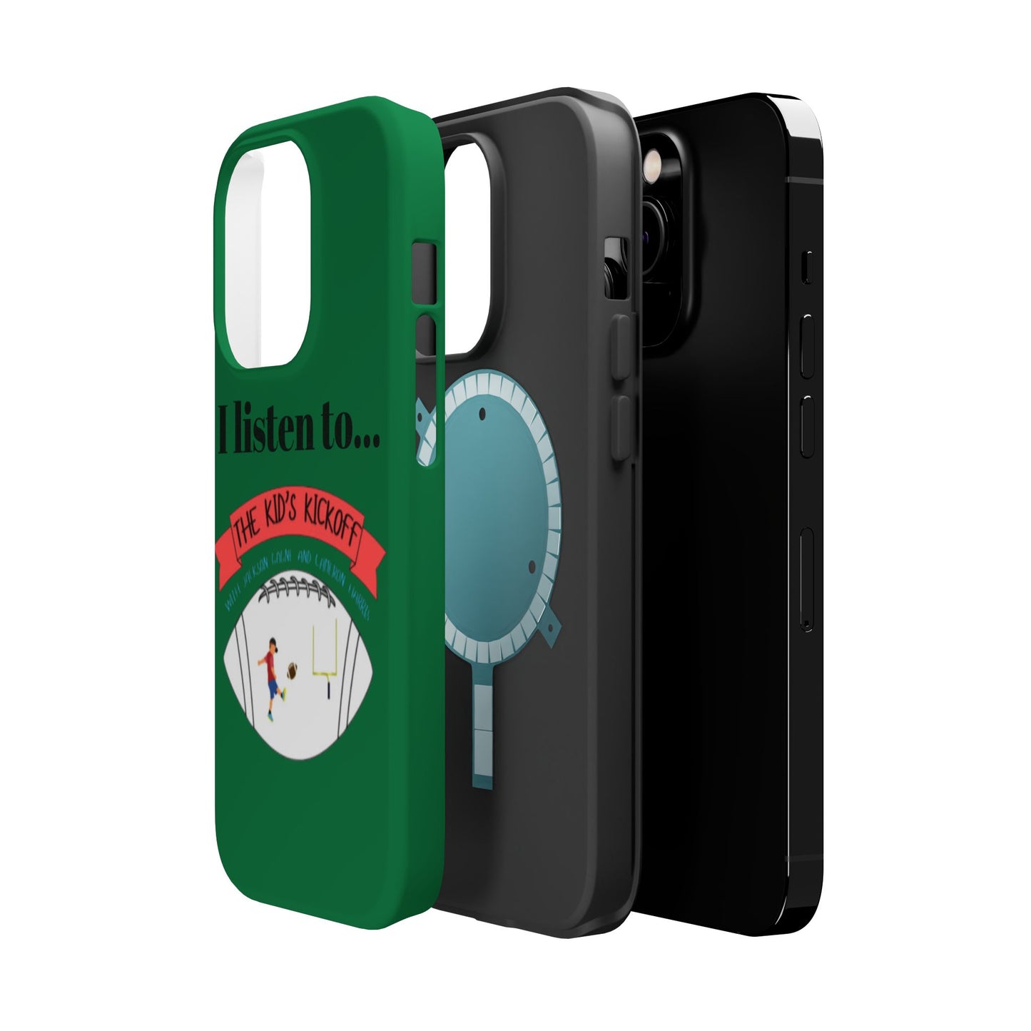 I Listen To... The Kid's Kickoff - Phone Case
