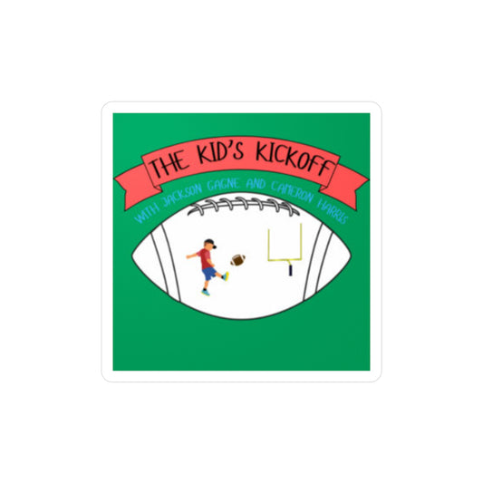 The Kid's Kickoff - Sticker